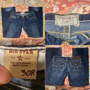 5/$25 | BIG STAR JEANS | STYLE: LIV | SIZE: 30R